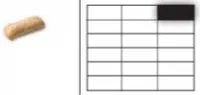 Grille standard inox tefloné 18 divisions ; 139 - 333gr ; 166x67mm